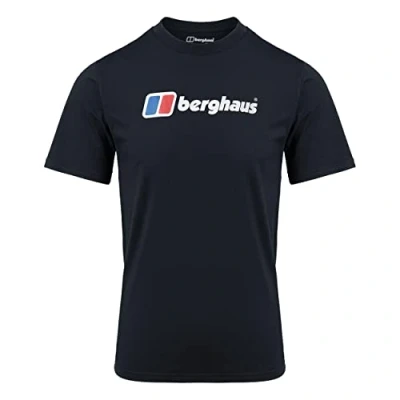 Image of Berghaus Men&#039;s Organic Big Classic Logo T Shirt, Black, XS