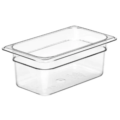 Image of Cambro DM715 Polycarbonate 1/4 Gastronorm Pan, 100 mm