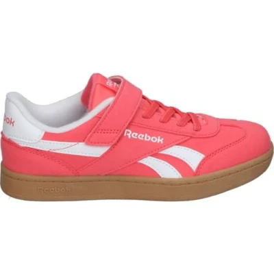 Image of Reebok Classic Smash EDGE Unisex Trainers for kids, Size: 105, Sunset coral/electric amber shoes