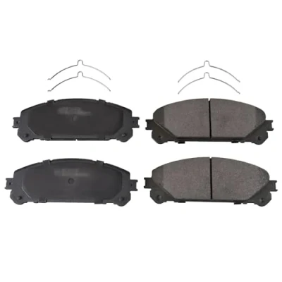 Image of 0446502530, 0446548210, 0446548240 Brake pad set BLUE PRINT ADT342212 Front Axle TOYOTA: RAV4 IV Off Road, V, PREVIA 3, LEXUS: NX, RX IV, III