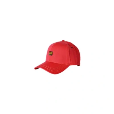 Image of G STAR RAW Men&#039;s Originals Baseball Cap Accessories, red (acid D03219 C693 A911), PC