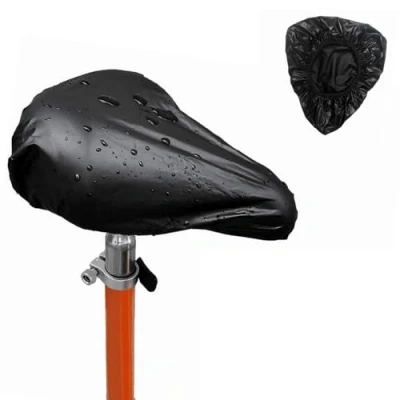 Image of KONVER Bike Seat Cushion Cover, Rain Covers, Dust Resistant Bicycle Saddle Protector Shield for Mountain, Road Exercise