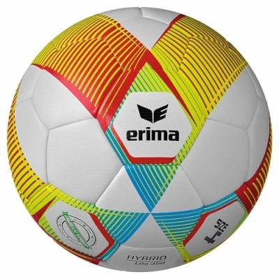 Image of Erima Hybrid Lite 350 Football Red/Curacao 4