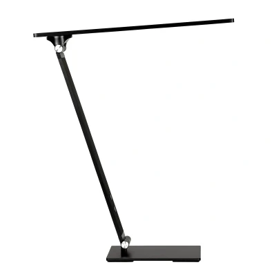 Image of Serenade Led Desk Task Lamp Black Matt Brushed, Plastic