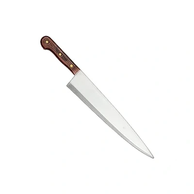 Image of Wicked Costumes Adult Realistic Butchers Knife Prop Fancy Dress Accessory