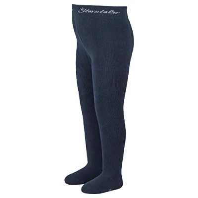 Image of Sterntaler Baby Boys 0 24m Strumpfhose uni Tights, Blue (Marine 300), 3 6 Months (Size: 68)