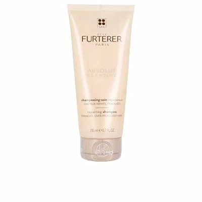 Image of René Furterer Absolue Kératine Revival Cure Repairing Shampoo Damaged Over Processed Hair 200ml