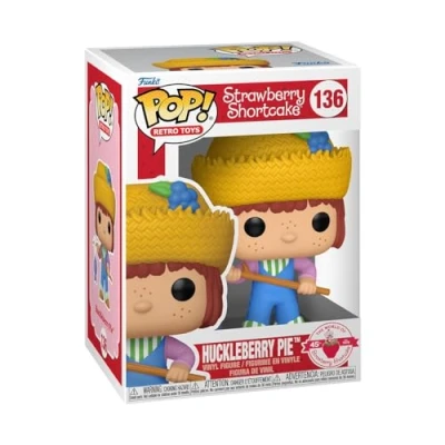 Image of Funko Pop! Retro Toys: Strwb SC Huckleberry Pie Strawberry Shortcake Collectable Vinyl Figure Gift Idea Official Merchandise Toys for Kids &amp; Adults TV Fans Model Collectors