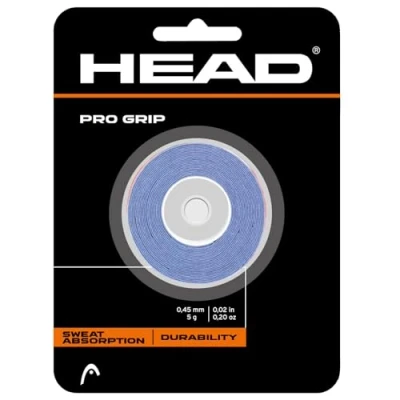 Image of HEAD Overgrip Pro Grip with 3 fixing straps, Blue, One Size, 285702 bl
