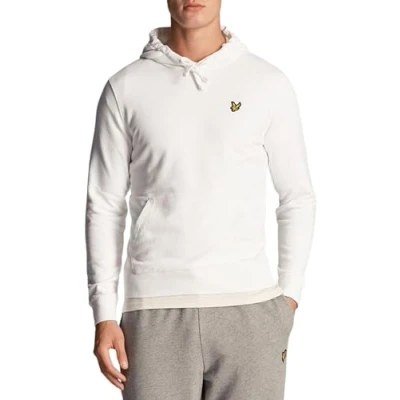 Image of Lyle &amp; Scott Pullover Hoodie White XL
