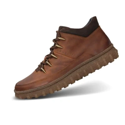 Image of bugatti Men&#039;s 321 APB30 Boots Cold Lining, Brown, 13.5 UK