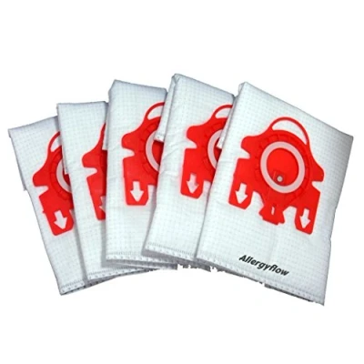 Image of Ufixt® Dust Bags for Miele FJM Series Vacuum Cleaners Pack of 5 (Fits All with red Fitting)