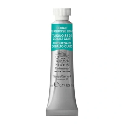 Image of Winsor &amp; Newton, Water based paint, Cobalt Turquoise Light, 5 ml (Pack of 1)