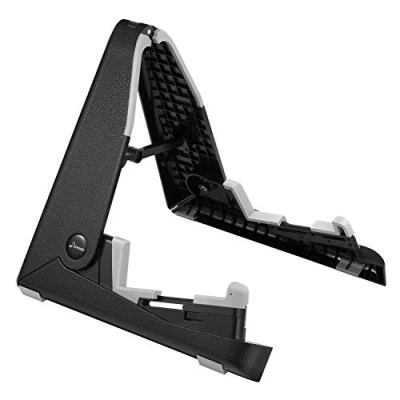 Image of Donner Guitar Stand A frame for Acoustic Electronic Bass, Folding Floor Adjustable Portable Double Folded Lightweight with Silicone Pads (DS 2)