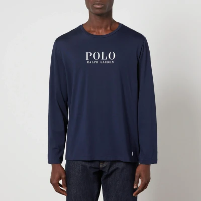 Image of Polo Ralph Lauren Logo Print Cotton Jersey T Shirt M