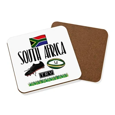 Image of South Africa Rugby Coaster Drinks Mat