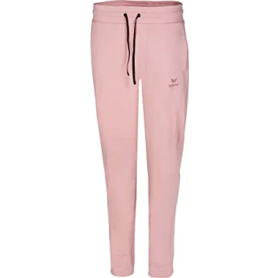 Image of Erima Women&#039;s Basic Tracksuit Bottoms Sweatpants, Rose, 38