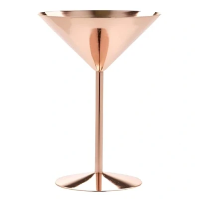 Image of Genware NEV MRC240 Copper Martini Glass, 24 cl/8.5 oz.