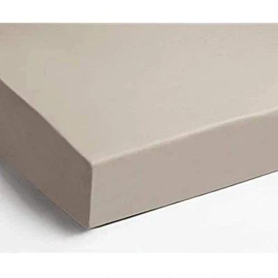 Image of Daydream Non Iron Sand Fitted Sheet, Cotton, 160 x 210 cm