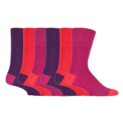 Image of Gentle Grip 6 Pairs Mens Sockshop Classic Socks Size 11 Uk, 39 45 Eur (MGG91)