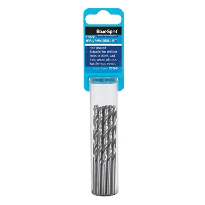 Image of Bluespot 20268 10pce 4.5mm HSS Drill Set