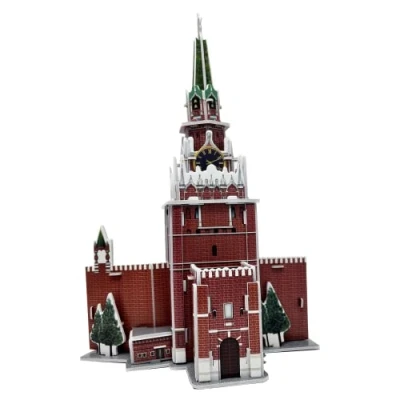 Image of Famous Building 3D Puzzle (Spasskaya Tower)