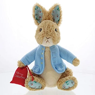 Image of GUND Peter Rabbit Christmas Large Soft Toy