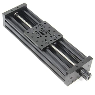 Image of Zeberoxyz 250mm 4080U Aluminum Profile Z Axis Screw Slide Table Linear Actuator for 3D Printer and DIY CNC Router Parts X Y