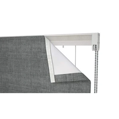 Image of CONNECT Speedy Roman blind Cassette Kit, Aluminium headrail, White, 90cm
