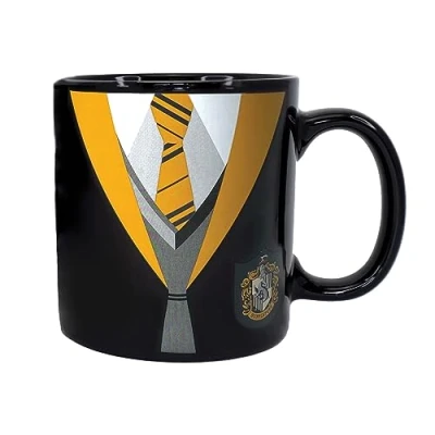 Image of Half Moon Bay Harry Potter Hufflepuff Uniform Heat Changing Mug, 400 ml