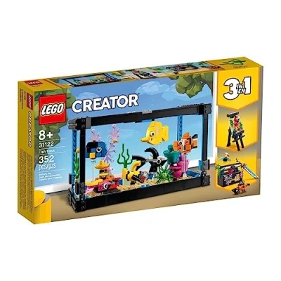 Image of Lego Creator Fish Tank 31122 Exclusive 3 in 1 Building Set for 8 years and up