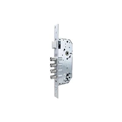 Image of Tesa Assa Abloy R100B R100 Single Point Security Lock for Wooden Doors, Brass, Cil. 30x30mm