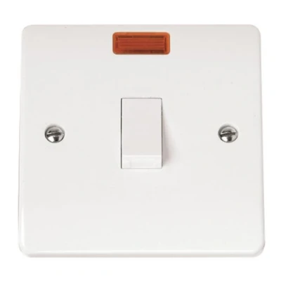Image of 20 Amp Double Pole Switch with Neon CMA623