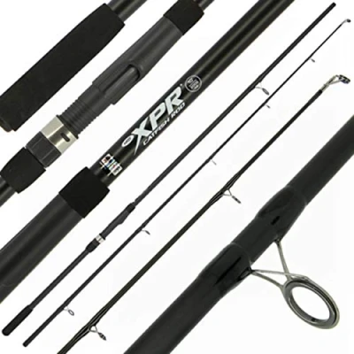 Image of NGT 10FT 2PC CATFISH CAT FISH ROD BLACK CARBON FIBER FISHING TACKLE