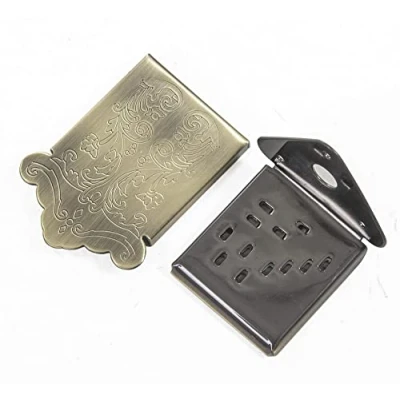 Image of GEWA Tailpiece for Bluegrass Mandolin brass antique