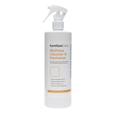 Image of Furniture Clinic Mattress Cleaner &amp; Freshener Odour Eliminator Deodoriser Eliminates Odours and Removes Stains Enzyme Urine Neutraliser For All Mattresses, Beds, Pillows 500ml