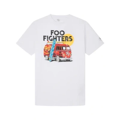 Image of SPRINGFIELD Men&#039;s Camiseta Reconsider Licencias Foo Undershirt, White, S