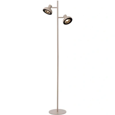 Image of Sensas Modern Floor lamp 2xGU10 Cream