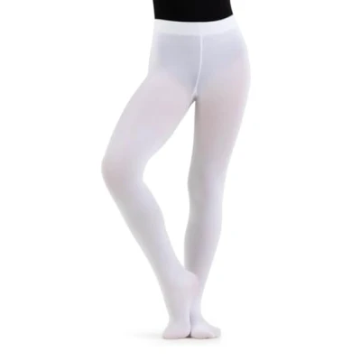Image of Capezio Women&#039;s 1915c Ultra Soft Tight Self Knit, White, One Size UK