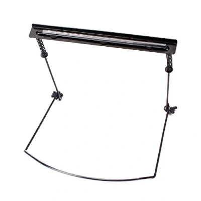 Image of Alnicov Harmonica Holder Neck Stand for 24 Hole Harmonicas Black