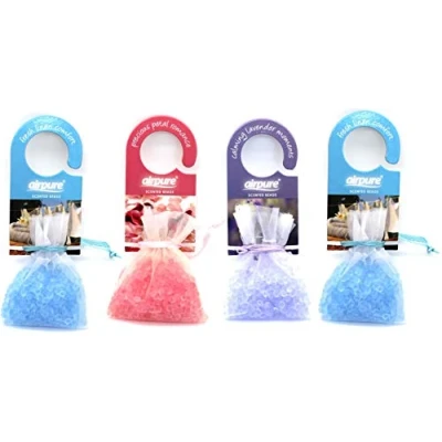 Image of Airpure Classic Scented Beads (4 Pack) Drawer, Cupboard, Wardrobe, Car Air Freshener