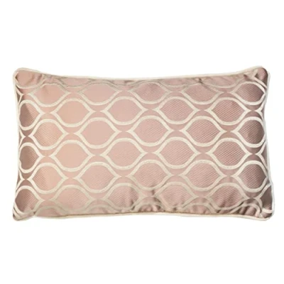 Image of Prestigious Textiles Solitaire Polyester Filled Cushion, Polyester, Rose
