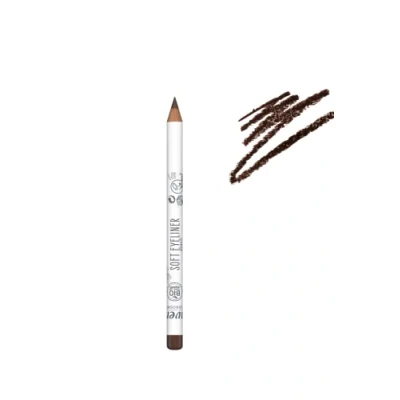 Image of lavera Soft Eyeliner Brown 02 natural cosmetics Comfortable application free from silicones mineral oil Vegan Organic jojoba &amp; sunflower 1,14g