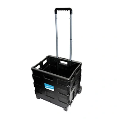 Image of Silverline Folding Box Trolley 25kg