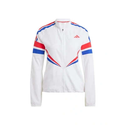 Image of adidas Performance Adizero Running jacket, Women&#039;s, Size: XS, white