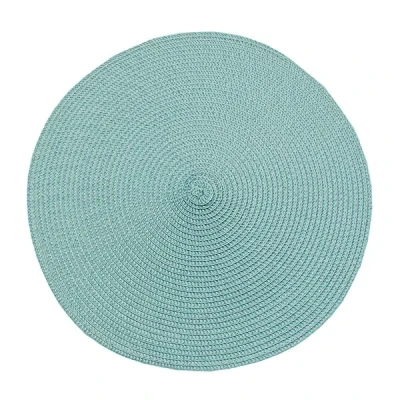 Image of Walton &amp; Co Ocean Circular Ribbed Placemat