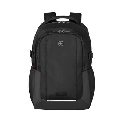 Image of Wenger XE Ryde Laptop Backpack with Padded Shoulder Straps for Men and Women, 16 Inch Compartment, 26 Litre, Black/Gray, 612736