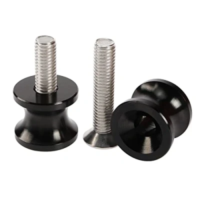 Image of Create idea 2pcs Swing Arm Stand Bobbin Swingarm Slider Spool CNC Spools Aluminum Motorcycle Motorbike Bobbins Adapter Mount Screw