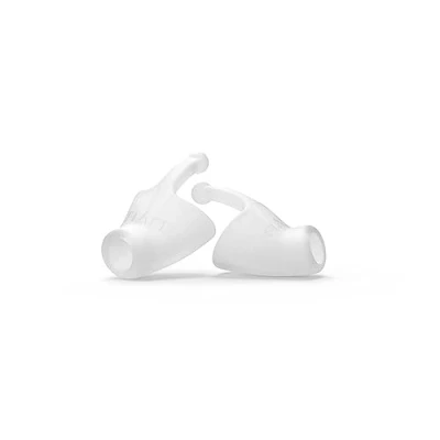 Image of Flare Calmer Soft Ear Plugs Alternative Reduce Annoying Noises Without Blocking Sound Reusable Silicone Translucent