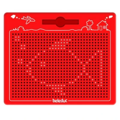 Image of Beleduc 21042 The Magical Magnetic Game,Red,280 x 255 12 mm
